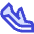 Walking Steps Icon from Sharp Duo Set