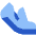 Walking Steps Icon from Sharp Flat Set