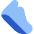 Walking Steps Icon from Core Flat Set