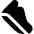 Walking Steps Icon from Core Solid Set
