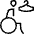 Changin Room Disabled Icon from Guidance – Free Set