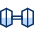 Dumbbell 2 icon - Free transparent PNG, SVG. No sign up needed.