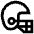 Football Helmet Icon from Atlas Line Set