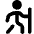 Hiking Icon from Core Solid Set