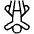 Aerial Yogabasic Inversion Pose Icon from Ultimate Light - Free Set