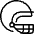 American Football Helmet Icon from Ultimate Light - Free Set