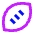 Football Icon from Sharp Neon Set