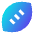 Football Icon from Sharp Gradient Set