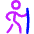 Hiking Icon from Flex Neon Set