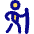 Hiking Icon from Flex Pop Set