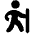Hiking Icon from Plump Solid Set