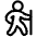 Hiking Icon from Plump Line Set