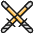Martial Arts Swords Icon from Ultimate Colors - Free Set