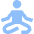 Meditation Icon from Sharp Flat Set