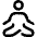 Meditation Icon from Core Line Set