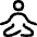 Meditation Icon from Flex Line Set