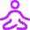 Meditation Icon from Flex Neon Set