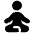 Meditation Icon from Plump Solid Set