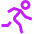 Running Icon from Sharp Neon Set