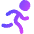 Running Icon from Flex Gradient Set