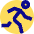 Running Icon from Sharp Pop Set