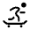 Skateboarding Round Icon from Solar Bold Set