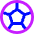 Soccer Icon from Sharp Neon Set
