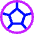 Soccer Icon from Core Neon Set