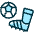 Soccer Kick Ball Icon from Ultimate Duotone - Free Set
