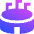 Stadium Icon from Sharp Gradient Set