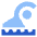 Swimming Icon from Sharp Flat Set