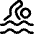 Swimming Icon from Flex Line Set