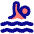 Swimming Icon from Plump Pop Set