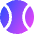 Tennis Icon from Sharp Gradient Set