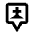 Map Pin Square Graveyard Icon from Nova Line Set