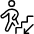 Stairs Person Descend icon - Free transparent PNG, SVG. No sign up needed.