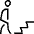 Stairs Up Person Icon from Guidance – Free Set