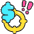 Profit Target Icon from Stickies Colors Set