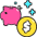 Saving Money Piggy icon - Free transparent PNG, SVG. No sign up needed.
