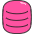 Database Icon from Stickies Colors Set