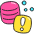 Database Notification Icon from Stickies Colors Set