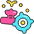 Foutain Location Icon from Stickies Colors Set