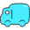 Deliver Truck Icon from Stickies Colors Set
