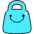 Shopping Bag Icon from Stickies Colors Set