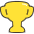 Trophy Icon from Stickies Colors Set