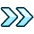 Arrow Double Right icon - Free transparent PNG, SVG. No sign up needed.