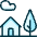 House Nature icon - Free transparent PNG, SVG. No sign up needed.