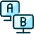 Ab Testing Monitors icon - Free transparent PNG, SVG. No sign up needed.