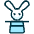 Business Magic Rabbit icon - Free transparent PNG, SVG. No sign up needed.