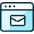 App Window Mail Icon from Ultimate Duotone Set